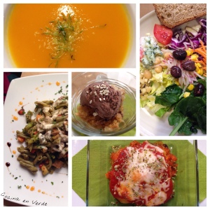 Cocina en Verde y El Girasol Restaurante Vegetariano